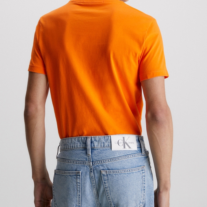 T-Shirt Calvin Klein Logo - Orange