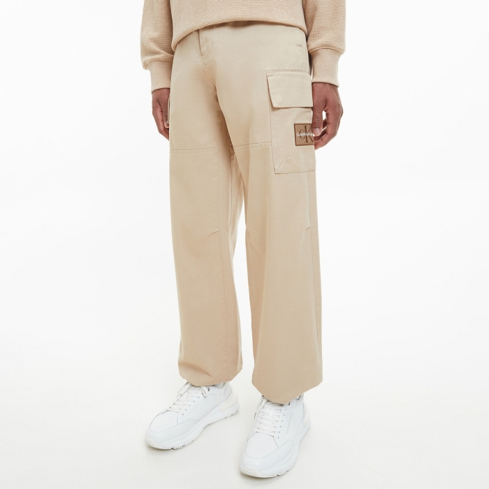 Pantalon Cargo Calvin Klein - Travertine