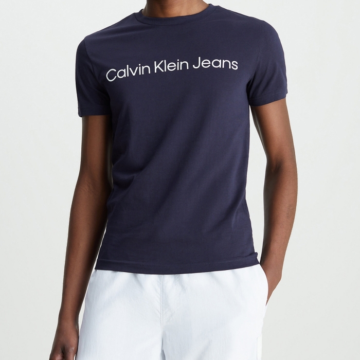 T-Shirt Calvin Klein Logo - Navy