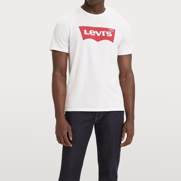 T-Shirt Levi's Logo - Blanc