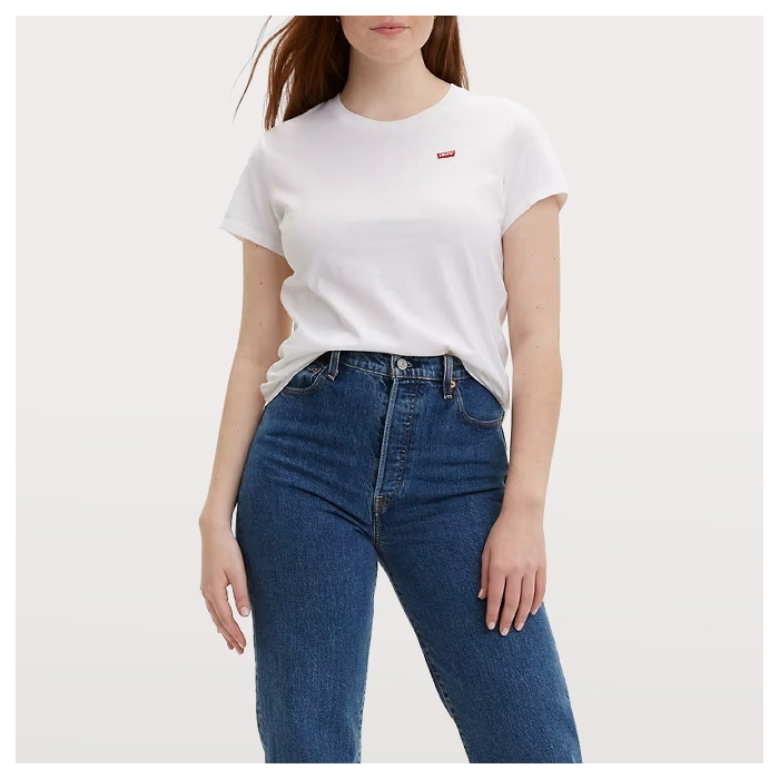 T-Shirt Levi's Logo Small - Blanc