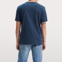 T-Shirt Levi's Logo Bandes - Bleu