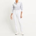 Jean Levi's Droit Taille Haute 724™ - Blanc Western