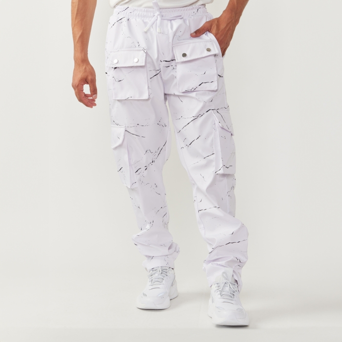 Pantalon Cargo Horyzon - White Granite