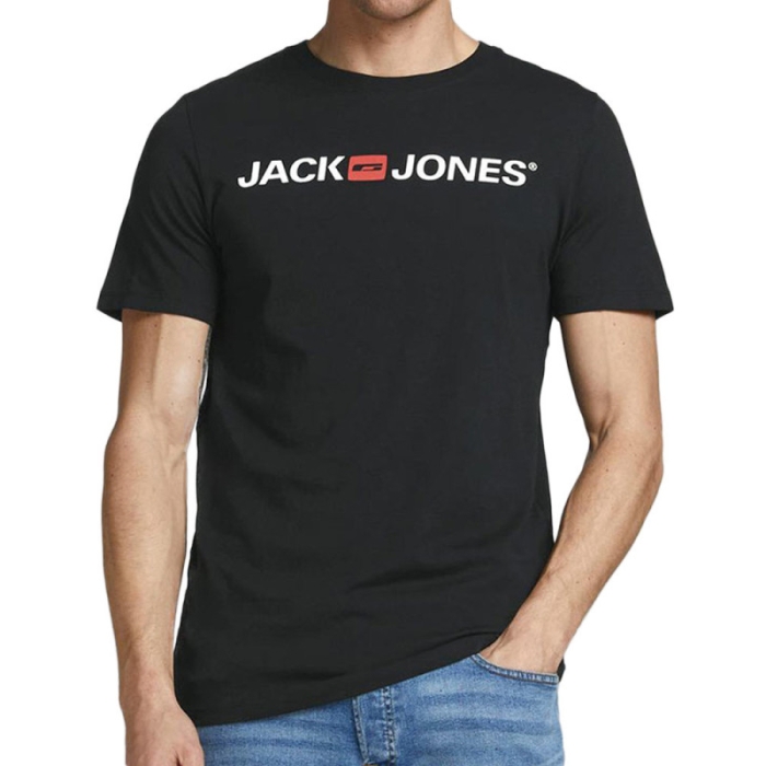 T-Shirt Jack & Jones Logo - Black