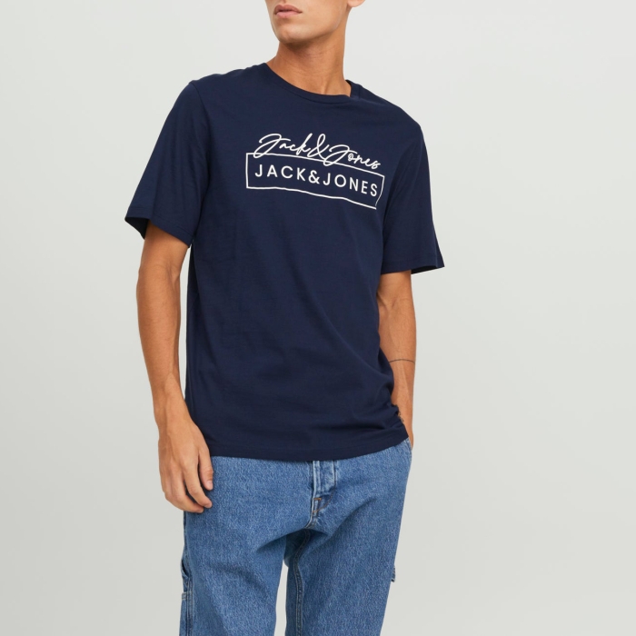 T-Shirt Jack & Jones Imprimé - Navy