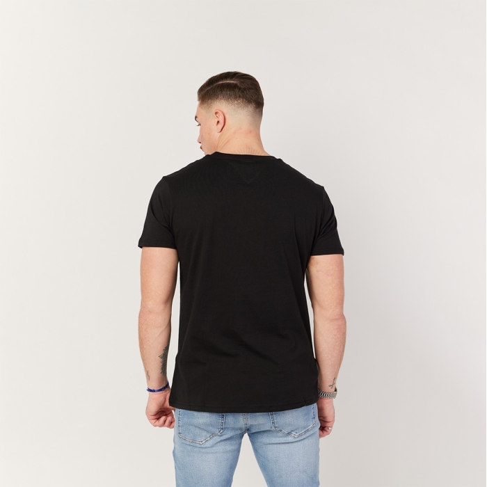 T-Shirt Slim Essential Tommy Jeans - Noir