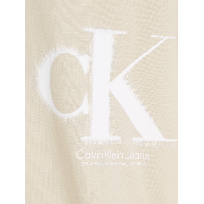 Calvin Klein T-Shirt Logo Beige
