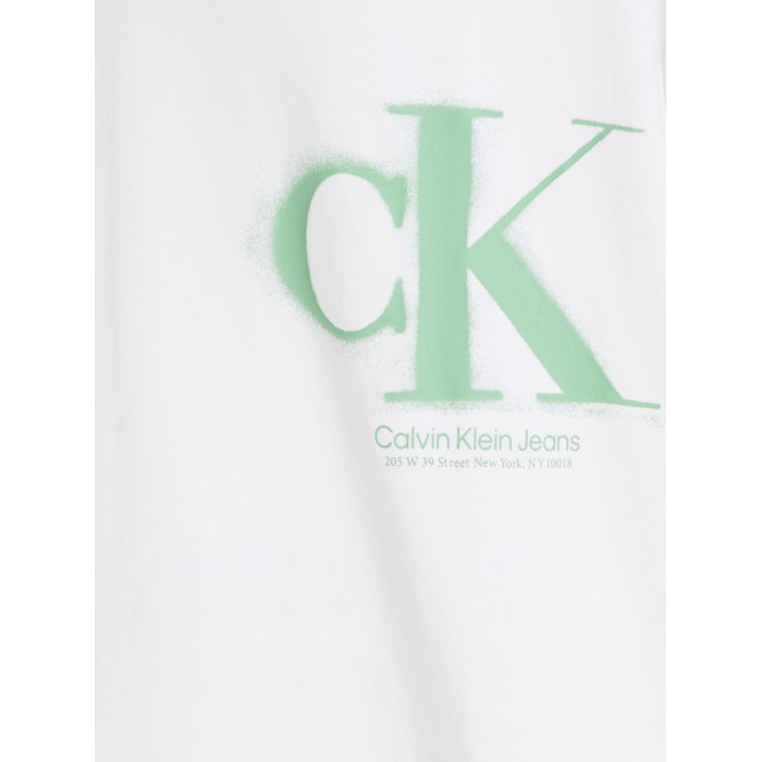 Calvin Klein T-Shirt Logo Blanc