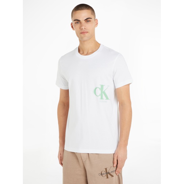 Calvin Klein T-Shirt Logo Blanc